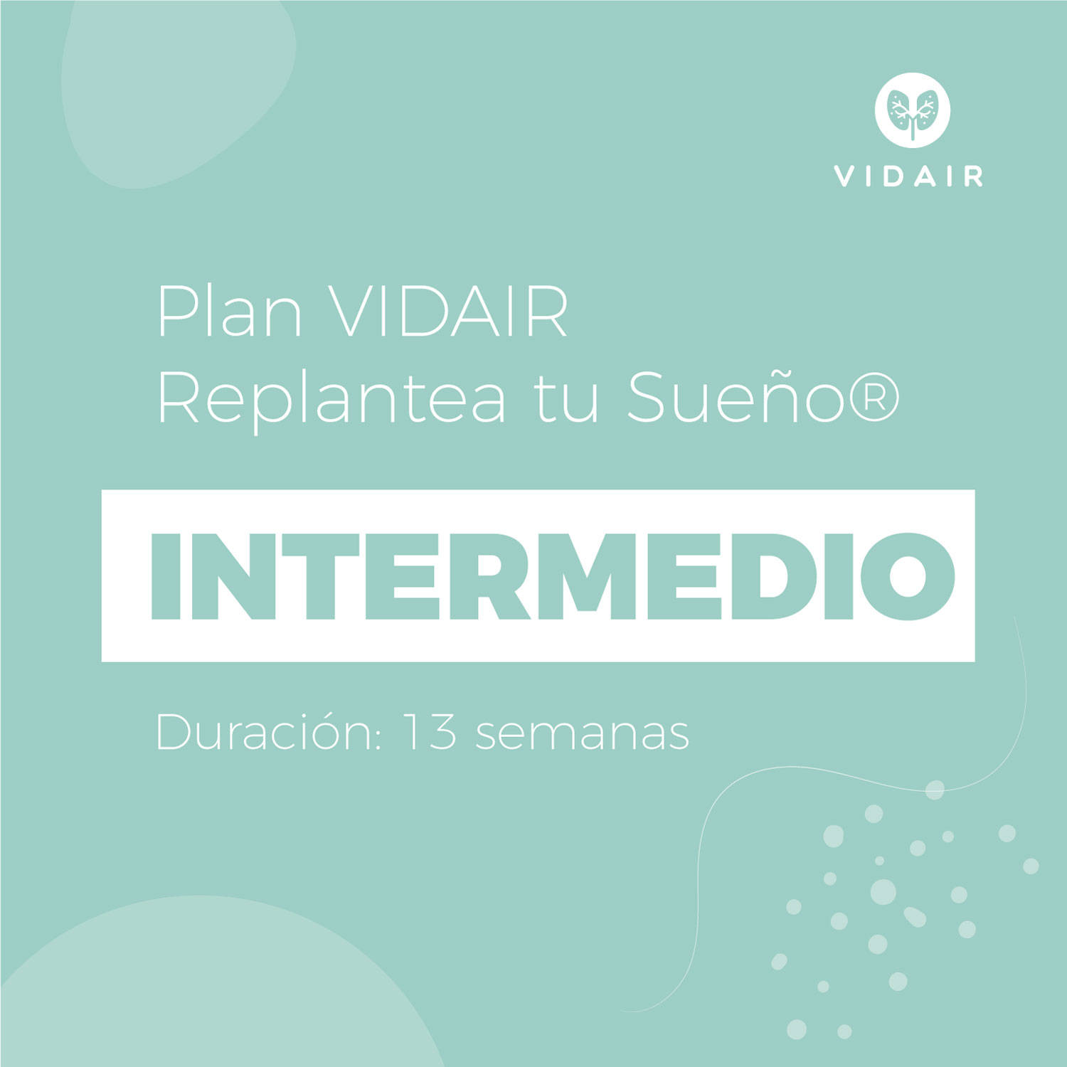 Plan VIDAIR Intermedio Replantea tu Sueño®