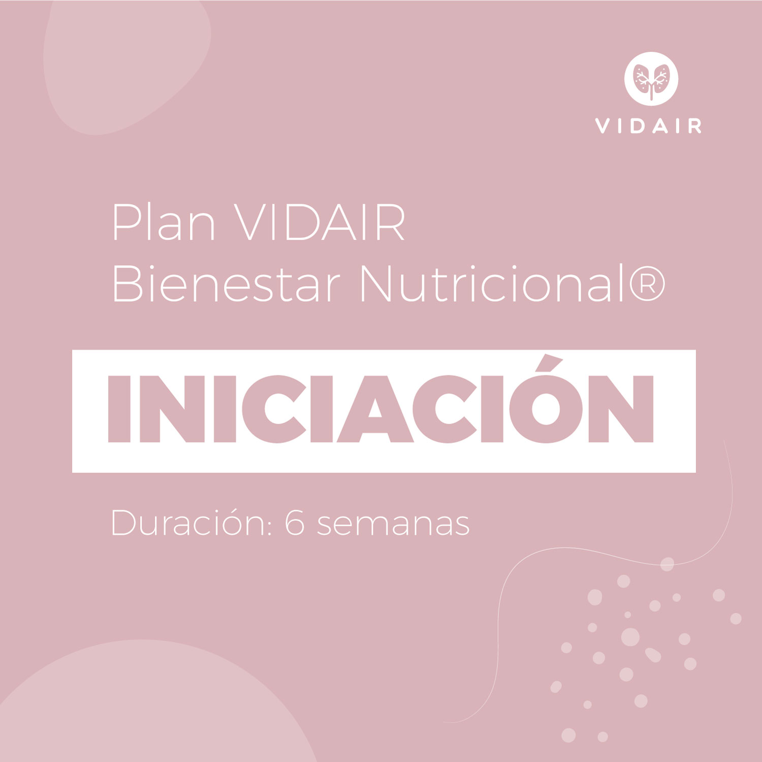 Plan VIDAIR Iniciación Bienestar Nutricional®